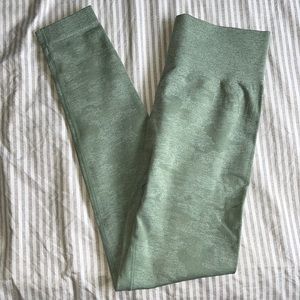Gymshark Camo Leggings Size M